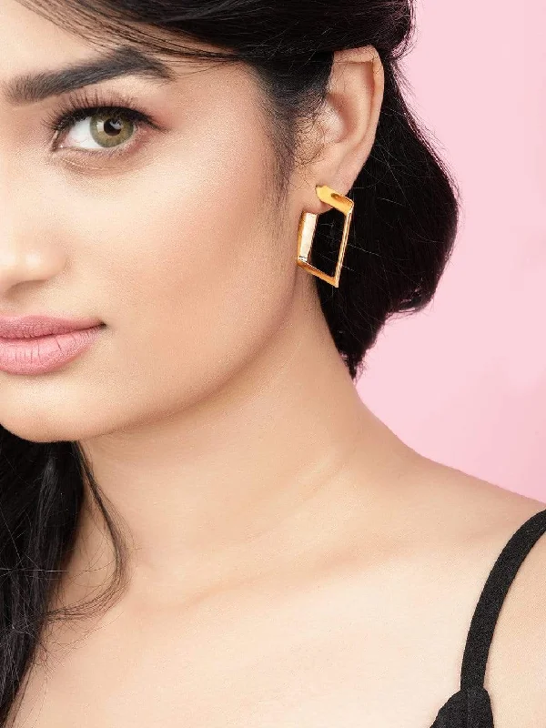 Affordable Glamour – Premium Jewelry For Less Tokyo Talkies X Rubans Gold Toned Handcrafted Hoop Earrings Affordable Glamour – Premium Jewelry For Less Tokyo Talkies X Rubans Gold Toned Handcrafted Hoop Earrings