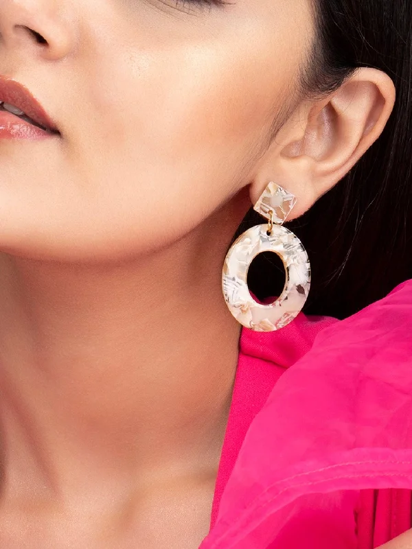 Everyday Jewelry Essentials Now On Sale Tokyo Talkies X rubans Multicolour Western Earrings.
