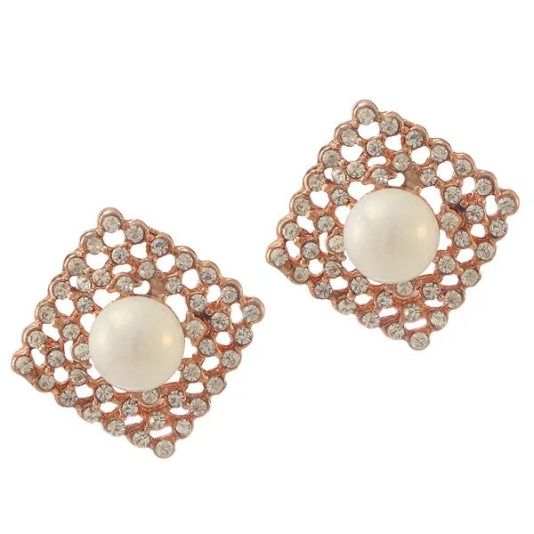Final Call – Shop Exquisite Jewelry Before It's Gone Urbana Glass Pearl Austrian Stone Stud Earrings - 1306811 Final Call – Shop Exquisite Jewelry Before It's Gone Urbana Glass Pearl Austrian Stone Stud Earrings - 1306811