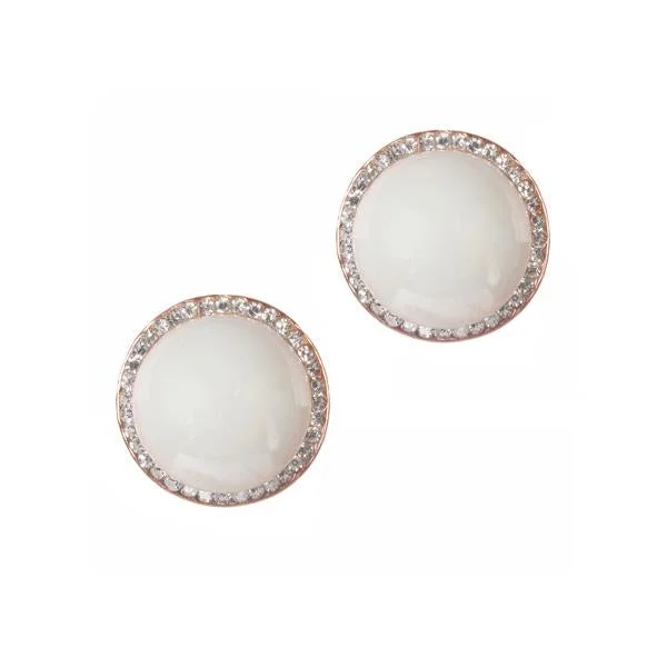 Dazzling Deals On Necklaces, Bracelets, And More Urbana Glass Pearl Rose Gold Plated Stud Earrings - 1306805 Dazzling Deals On Necklaces, Bracelets, And More Urbana Glass Pearl Rose Gold Plated Stud Earrings - 1306805