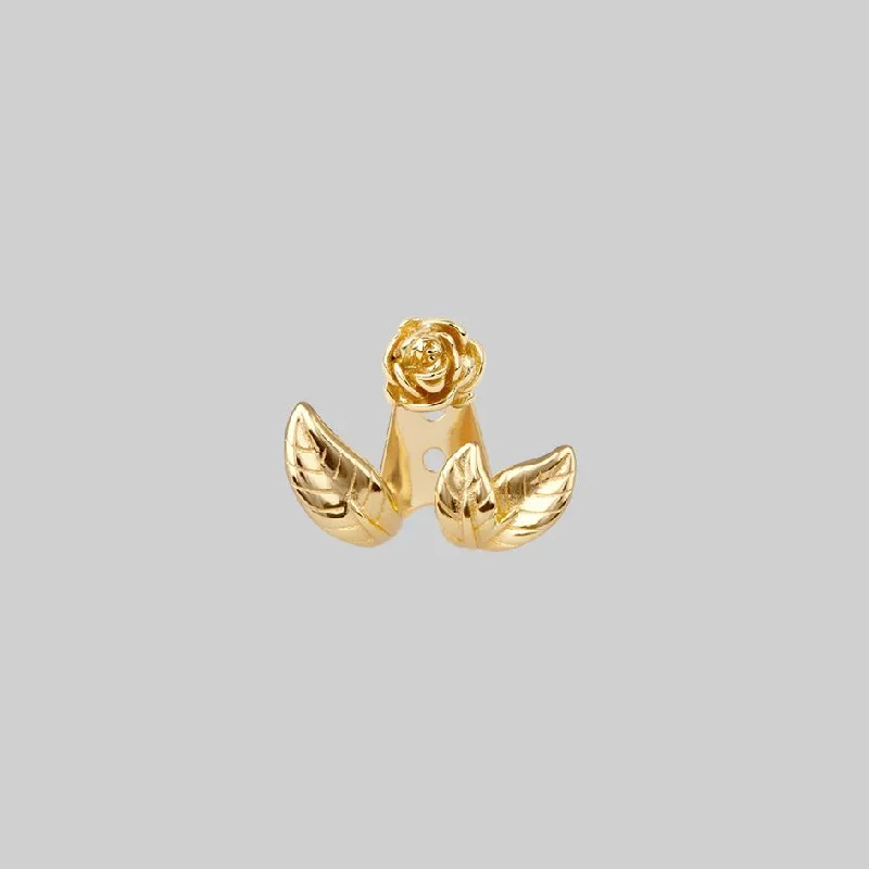 The Ultimate Jewelry Sale – Exclusive Styles At Great Prices VERDURS. Rose & Foliage Earrings - Gold The Ultimate Jewelry Sale – Exclusive Styles At Great Prices VERDURS. Rose & Foliage Earrings - Gold
