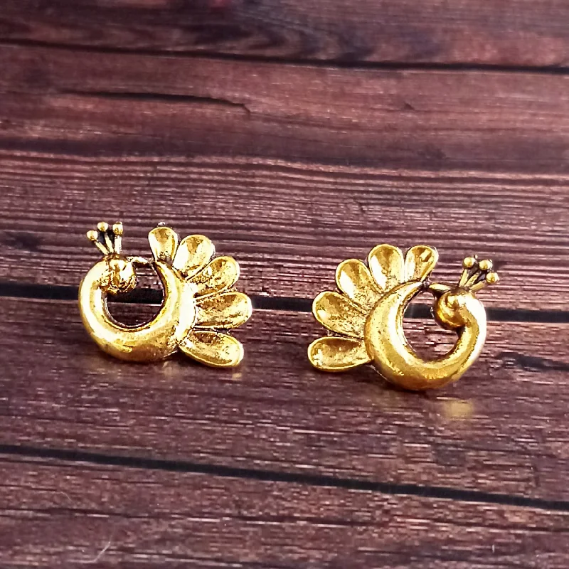 Personalized Jewelry Sale – Unique Gifts At Low Prices Woma Peacock Gold Plated Stud Earrings Personalized Jewelry Sale – Unique Gifts At Low Prices Woma Peacock Gold Plated Stud Earrings