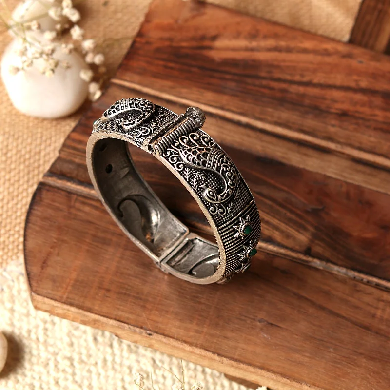 Don't Miss Out On Bestselling Jewelry At Special Prices Teejh Vaarahi Silver Oxidised Bangles