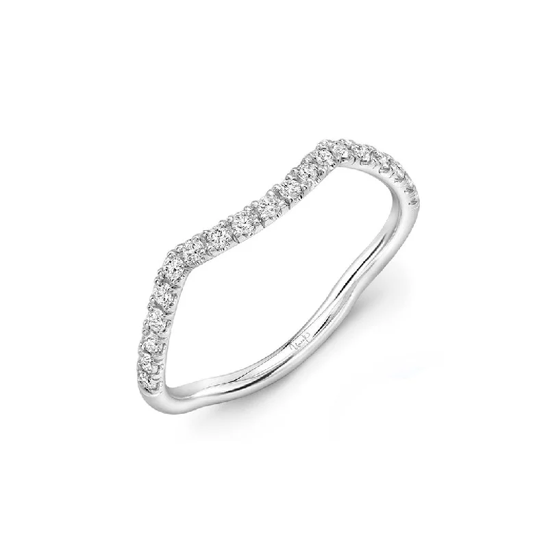 Once-A-Year Jewelry Sale – Grab Your Favorites Now 0.17 ctw Diamond Contour Band