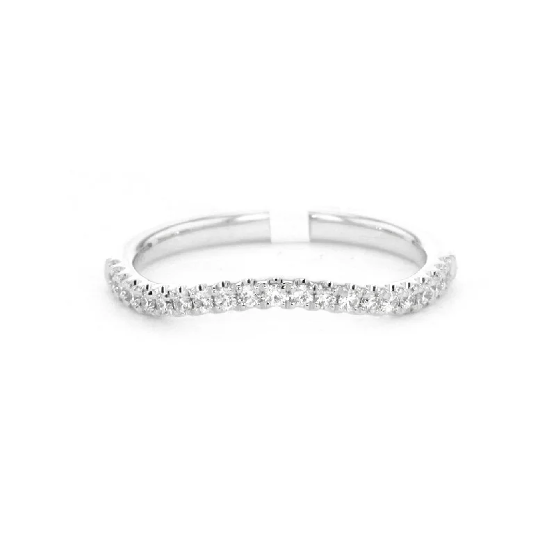 Luxury Jewelry At Budget-Friendly Prices – Grab Yours Now 0.20 ctw Diamond Contour Band