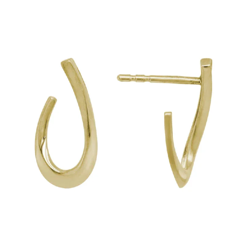 Unmissable Jewelry Discounts – Elevate Your Look For Less 14k Open Teardrop Earrings