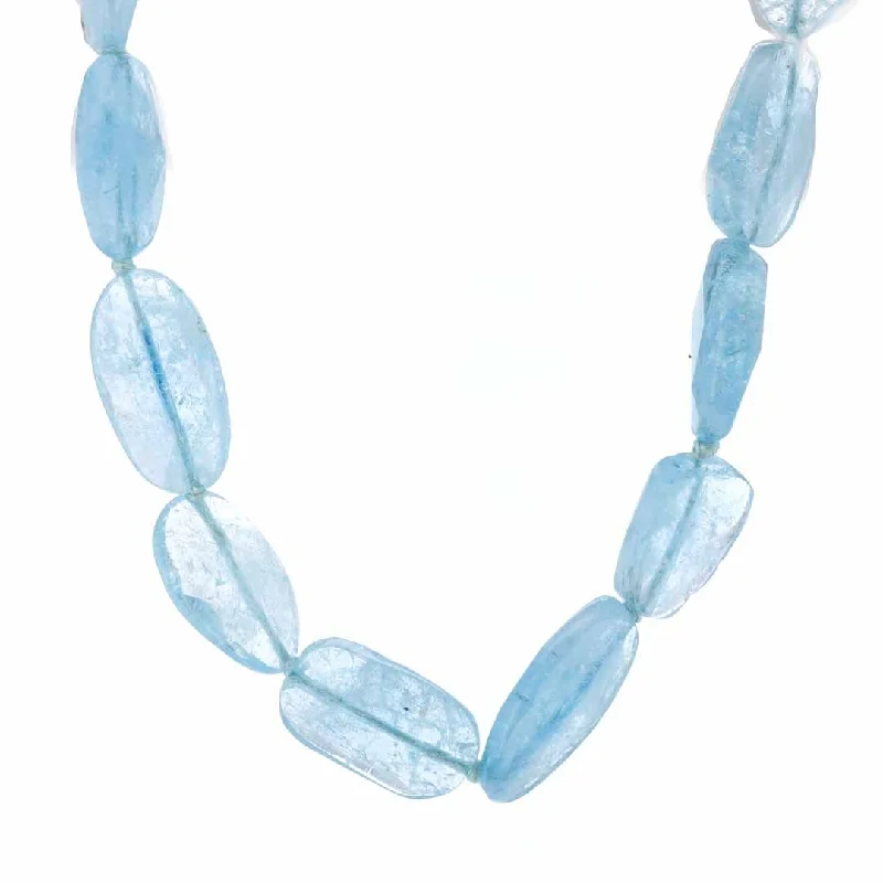 Stunning Statement Jewelry, Unbeatable Discounts Aquamarine Necklace