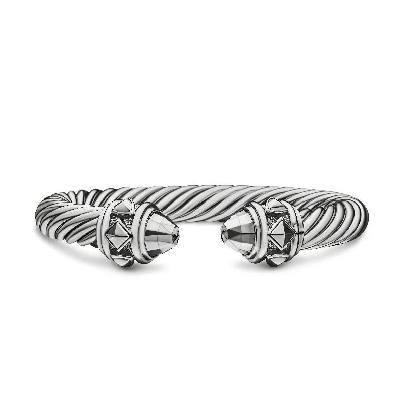 Elegant Jewelry, Exclusive Prices – Shop Now Renaissance® Classic Cable Bracelet in Sterling Silver\, 9mm