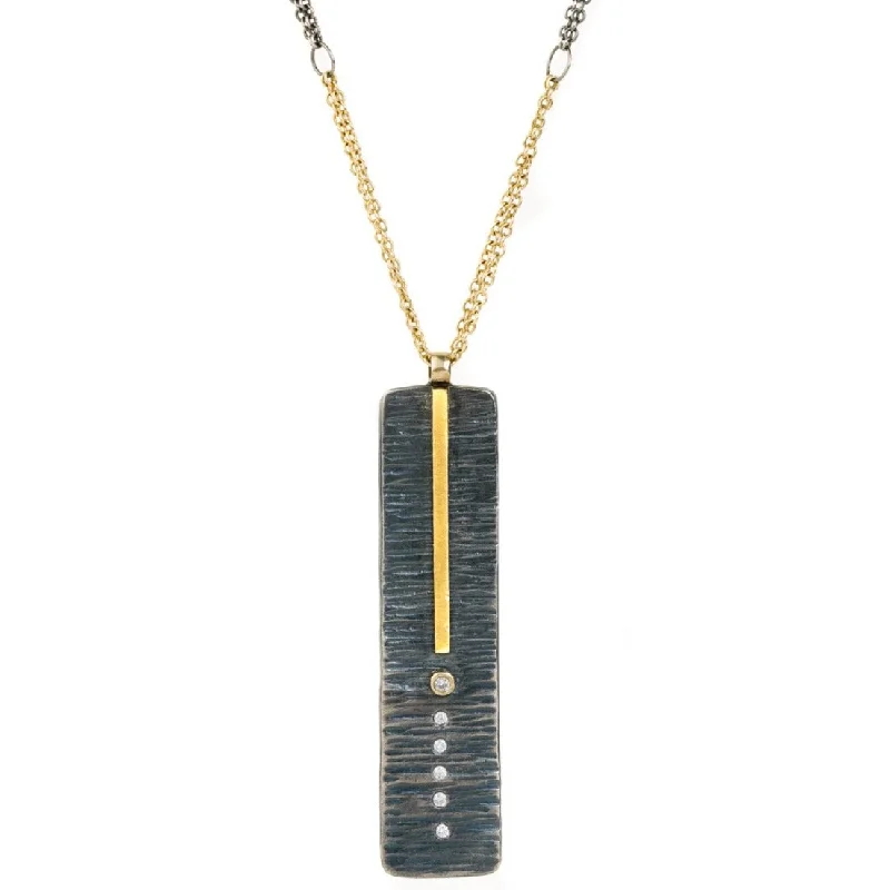 Make Your Outfit Shine With Discounted Jewelry Classic Aspen Necklace - 18k gold, Oxidized Silver + Reclaimed Diamonds Make Your Outfit Shine With Discounted Jewelry Classic Aspen Necklace - 18k gold, Oxidized Silver + Reclaimed Diamonds