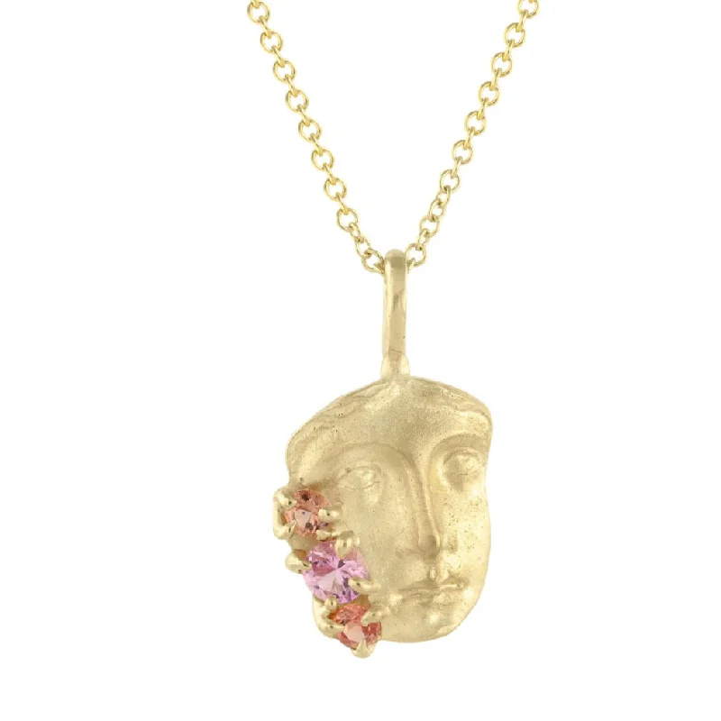 Get The Best Deals On Timeless Jewelry Pieces Sapphire Face Necklace - 14k Gold + Sapphires Get The Best Deals On Timeless Jewelry Pieces Sapphire Face Necklace - 14k Gold + Sapphires