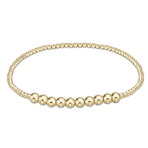 Flash Sale On Stunning Jewelry – Don't Miss Out enewton 7.25" extends-Classic Gold Beaded Bliss Bead Bracelet-Gold