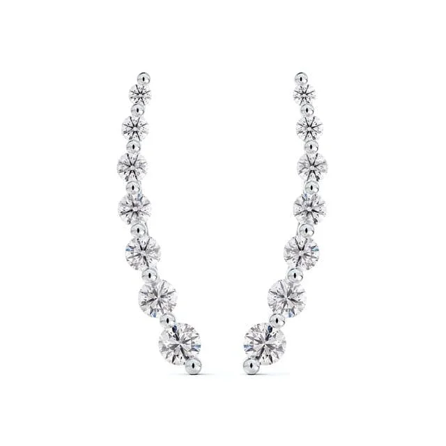 Best Jewelry Sale – Shop Exclusive Designs Now Forevermark 18K Diamond Graduated Climber Earrings Best Jewelry Sale – Shop Exclusive Designs Now Forevermark 18K Diamond Graduated Climber Earrings