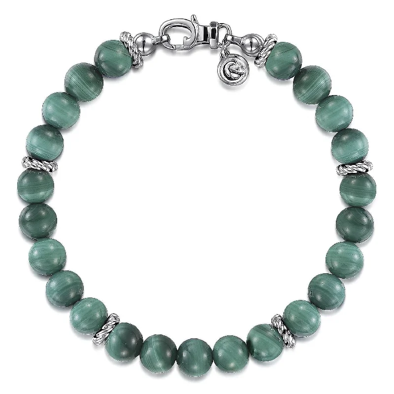 Sparkle For Less – Shop Jewelry Deals Now Gabriel & Co. Malachite Beaded Bracelet