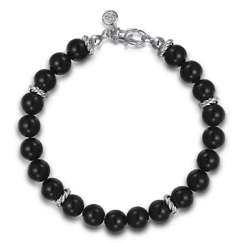 Jewelry Clearance Event – Last Chance For Stunning Deals Gabriel & Co. Sterling Silver Onyx Beaded Bracelet Jewelry Clearance Event – Last Chance For Stunning Deals Gabriel & Co. Sterling Silver Onyx Beaded Bracelet