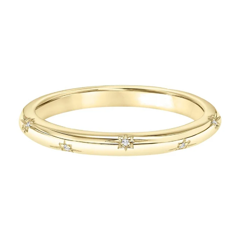 Fashion-Forward Jewelry At Exclusive Discounts 'Celestial" Diamond Accented Wedding Band Fashion-Forward Jewelry At Exclusive Discounts 'Celestial" Diamond Accented Wedding Band