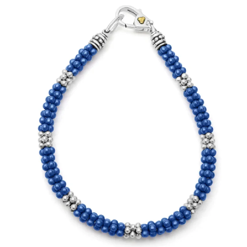 Get Ready To Sparkle – Special Jewelry Discounts Lagos Blue Caviar Ultramarine Ceramic Bracelet