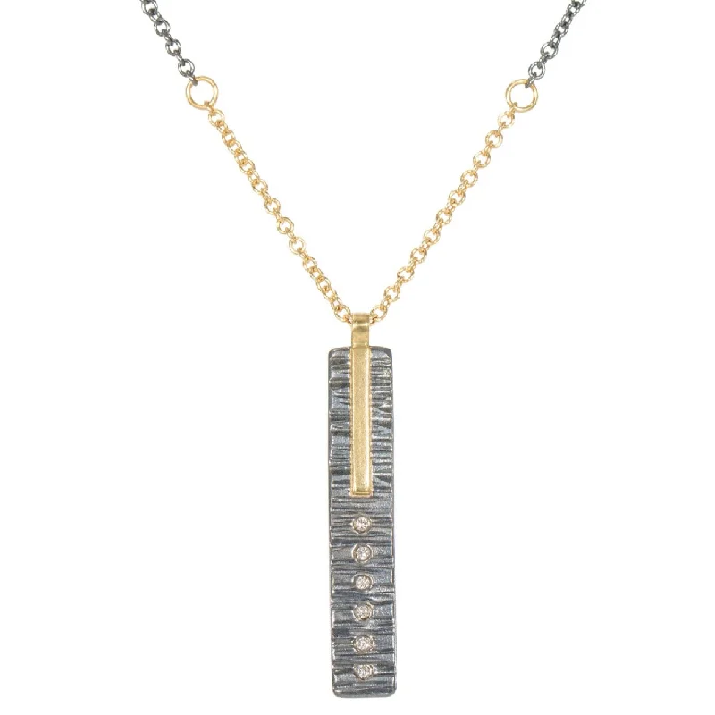 The Biggest Jewelry Sale Of The Year Is Here Mini Classic Aspen Necklace - 18k gold, Oxidized Silver + Reclaimed Diamonds The Biggest Jewelry Sale Of The Year Is Here Mini Classic Aspen Necklace - 18k gold, Oxidized Silver + Reclaimed Diamonds