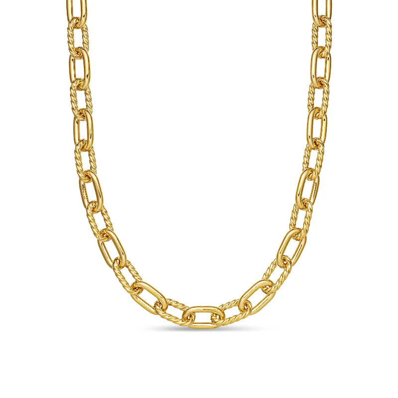 Dazzle With Discounts – Shop Jewelry On Sale DY Madison® Chain Necklace in 18K Yellow Gold\, 8.5mm