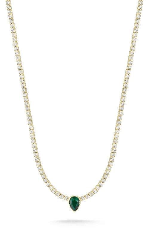 Holiday Jewelry Sale – Perfect Gifts At The Best Prices Pear Shaped Tennis Choker