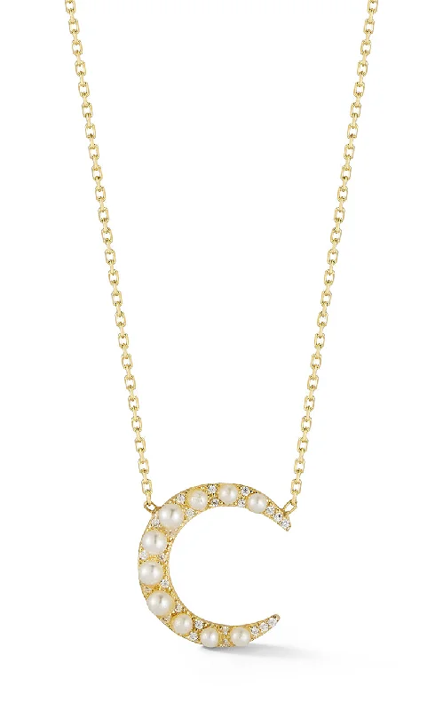 Exclusive Jewelry Bundles At Discounted Rates Pearl X Crescent Moon Necklace