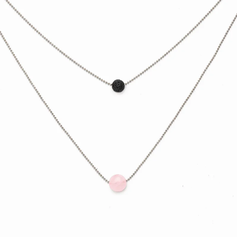 Shine Without Limits – Jewelry Sale Happening Now Pure Diffuser Necklace - Rose Quartz Shine Without Limits – Jewelry Sale Happening Now Pure Diffuser Necklace - Rose Quartz