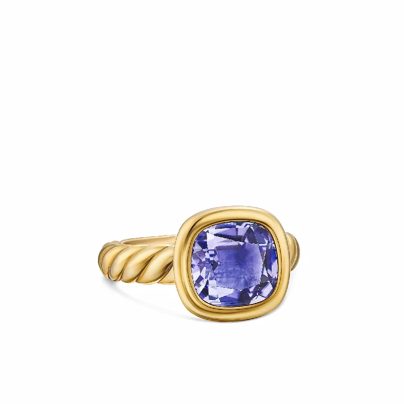 Luxury Jewelry Now At Special Promotional Rates 10MM MERCER STONE RING IO 18K