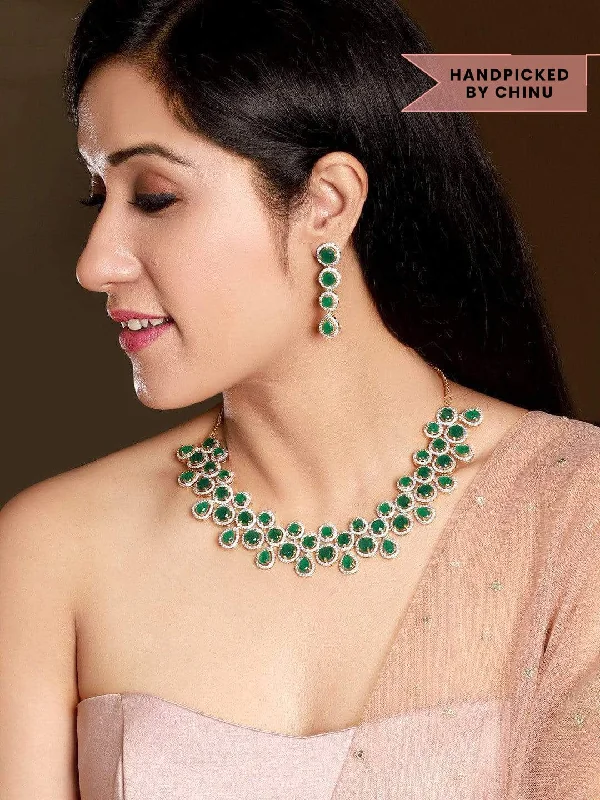 Breathtaking Jewelry, Breathtaking Prices Rubans Gold Plated Handcrafted Stone Statement Necklace Set Breathtaking Jewelry, Breathtaking Prices Rubans Gold Plated Handcrafted Stone Statement Necklace Set