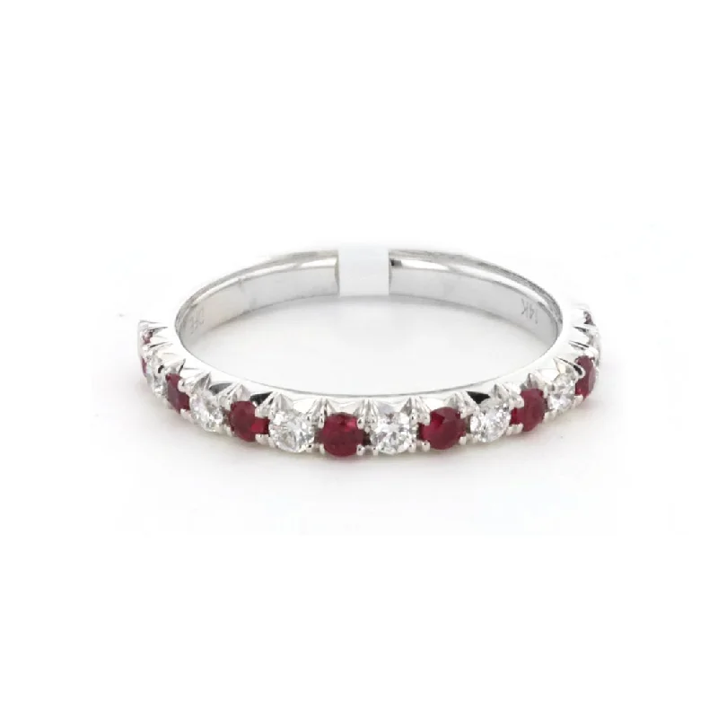 Shine In Style – Shop Jewelry Discounts Today Ruby & Diamond Band