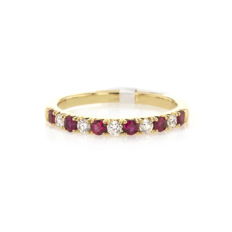 Unmissable Deals On Handmade Jewelry Collections Ruby & Diamond Band