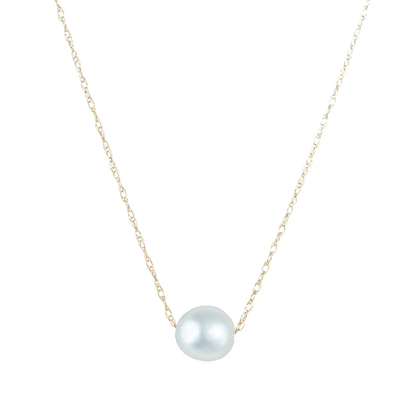 Trendy Minimalist Jewelry For Everyday Wear Single South Sea Tahitian 14k Gold Necklace Trendy Minimalist Jewelry For Everyday Wear Single South Sea Tahitian 14k Gold Necklace