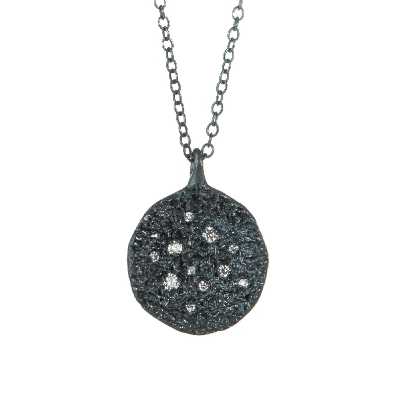 Romantic Heart-Shaped Jewelry For Special Gifts Small Lava Scatter Necklace