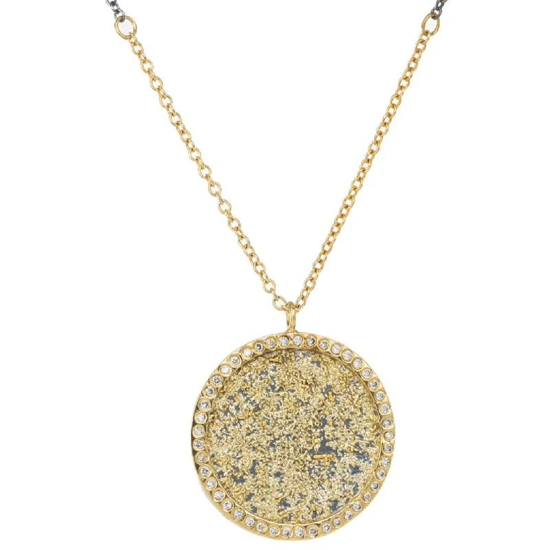Buy More, Save More – Special Jewelry Discounts Sol Burst Necklace - 22k/18k Gold, Oxidized Silver + Reclaimed Diamonds Buy More, Save More – Special Jewelry Discounts Sol Burst Necklace - 22k/18k Gold, Oxidized Silver + Reclaimed Diamonds