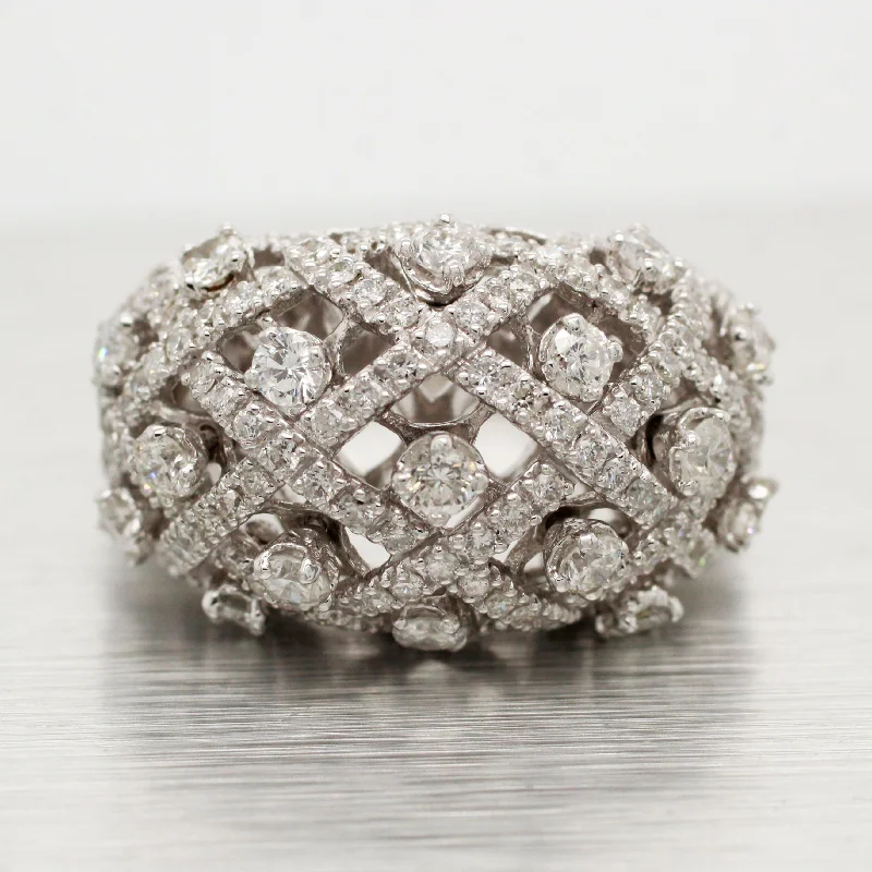 Elegant Jewelry, Exclusive Prices – Shop Now Sonia Bitton 0.50ctw Diamond Criss Cross Ring - 14k White Gold & Dynamic Setting Elegant Jewelry, Exclusive Prices – Shop Now Sonia Bitton 0.50ctw Diamond Criss Cross Ring - 14k White Gold & Dynamic Setting