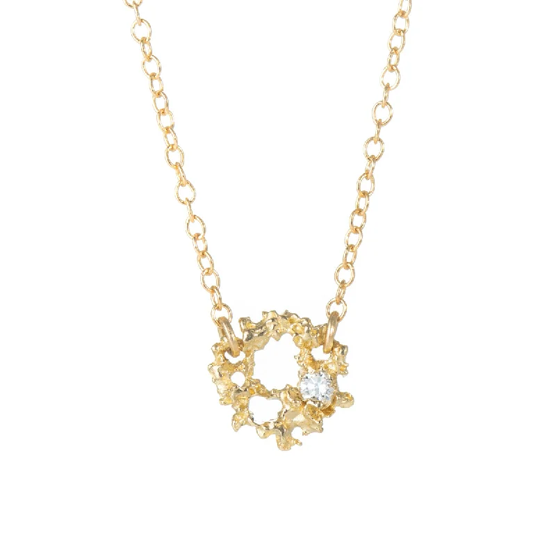 The Jewelry Sale You've Been Waiting For Is Here Supernova Necklace - 14ky Gold + Diamonds The Jewelry Sale You've Been Waiting For Is Here Supernova Necklace - 14ky Gold + Diamonds