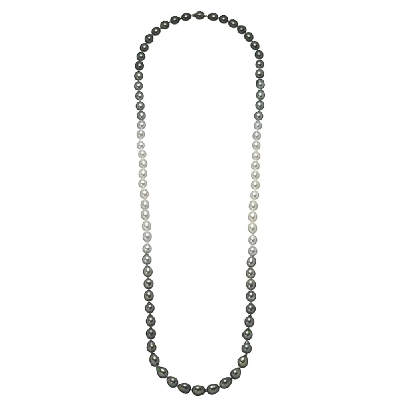 Must-Have Jewelry At Unbelievable Discounts Tahitian and White South Sea Pearl Necklace