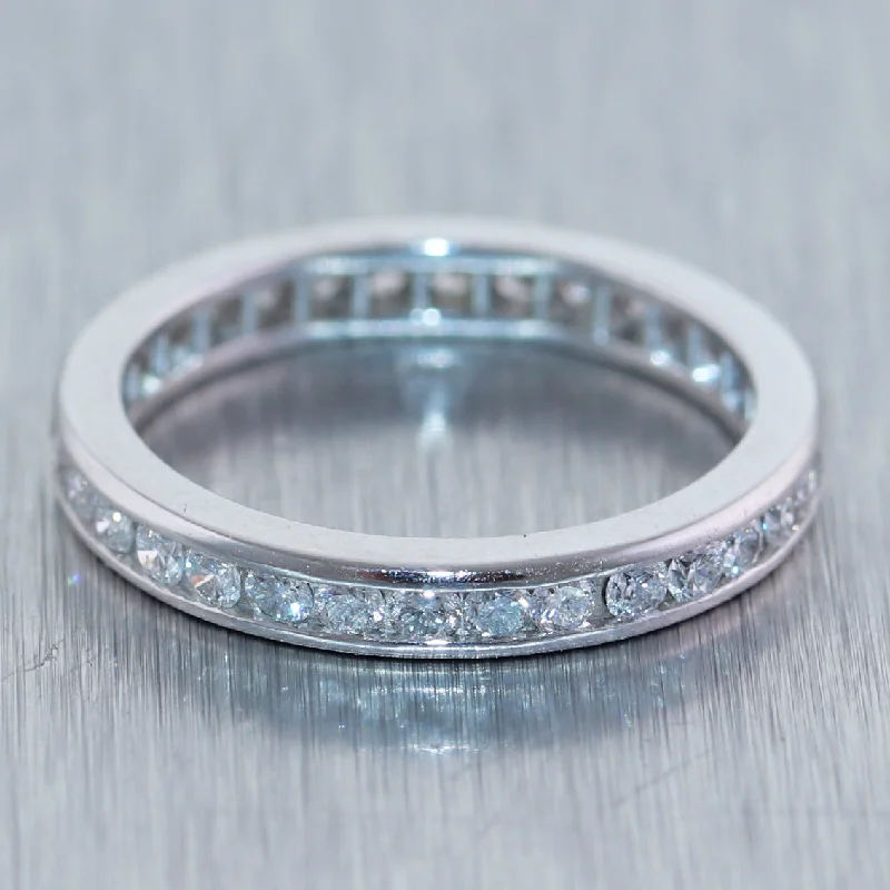 Seasonal Jewelry Deals – Elevate Your Style Tiffany & Co. Platinum 0.65ctw Diamond Eternity Wedding Band Ring Seasonal Jewelry Deals – Elevate Your Style Tiffany & Co. Platinum 0.65ctw Diamond Eternity Wedding Band Ring