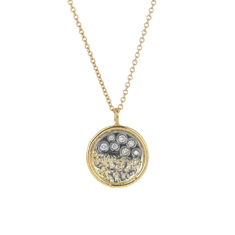 Unmissable Jewelry Sale – Shop Before It's Too Late Traveler’s Coin Necklace - 22k/18k Gold, Oxidized Silver + Reclaimed Diamonds Unmissable Jewelry Sale – Shop Before It's Too Late Traveler’s Coin Necklace - 22k/18k Gold, Oxidized Silver + Reclaimed Diamonds